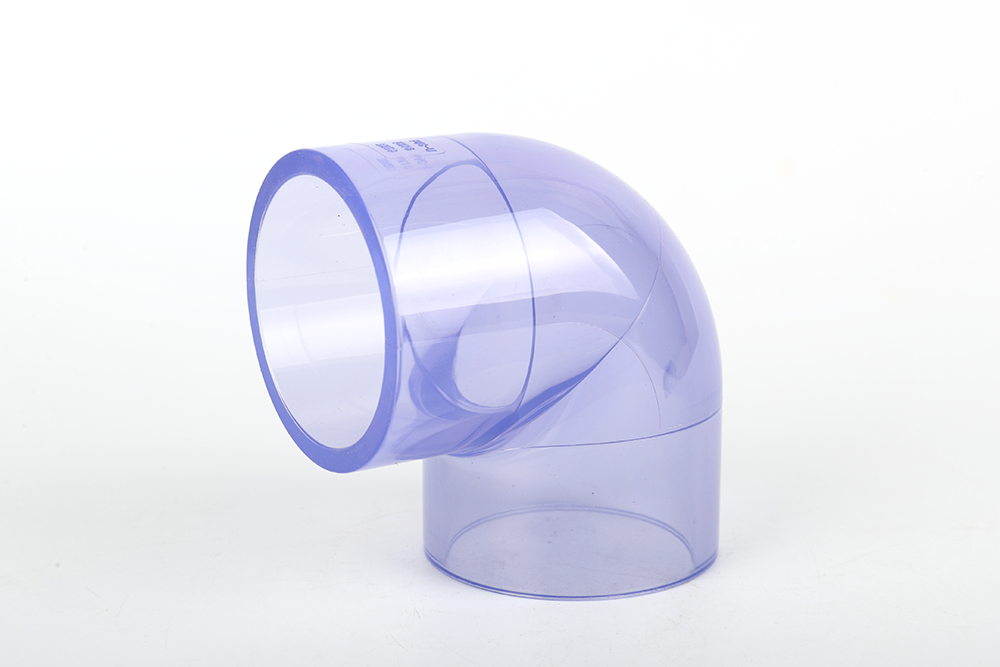 湖口透明 90 度弯头